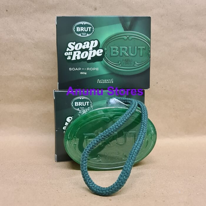 Brut Soap on a Rope  Original 150g x 2